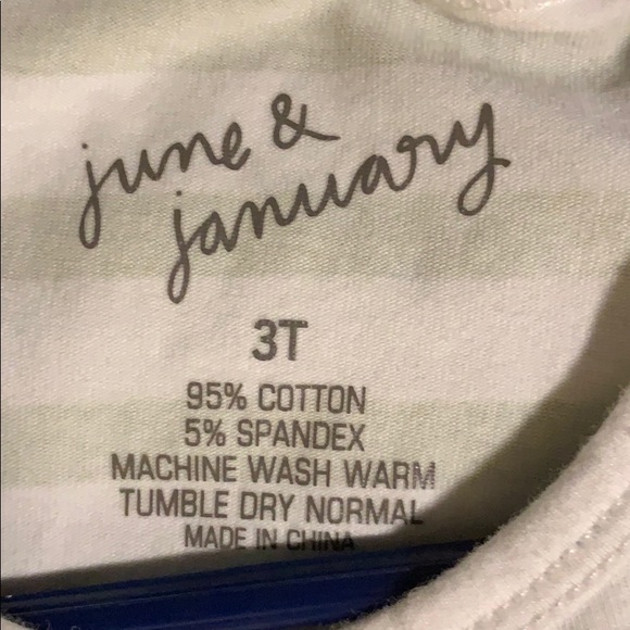 Set of 3 tanks June & January (gender neutral) - Picture 3 of 5